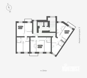 3-к квартира, вторичка, 77м2, 14/15 этаж