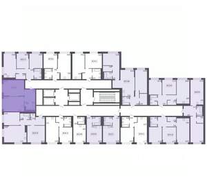 2-к квартира, строящийся дом, 47м2, 12/17 этаж