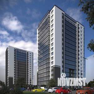 2-к квартира, строящийся дом, 56м2, 7/17 этаж