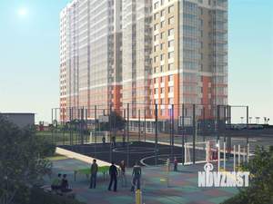 2-к квартира, строящийся дом, 45м2, 10/26 этаж