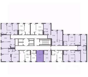 1-к квартира, вторичка, 21м2, 11/17 этаж