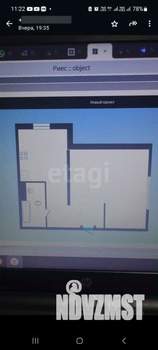 1-к квартира, вторичка, 41м2, 1/10 этаж