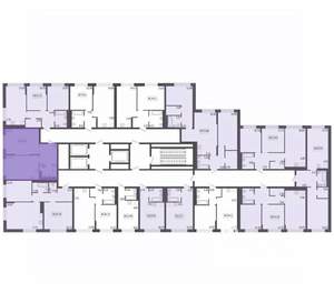 2-к квартира, вторичка, 47м2, 5/17 этаж