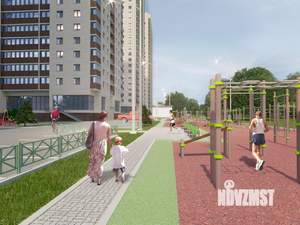 3-к квартира, строящийся дом, 72м2, 17/25 этаж