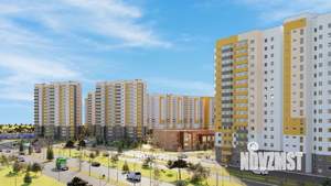 2-к квартира, строящийся дом, 64м2, 12/17 этаж
