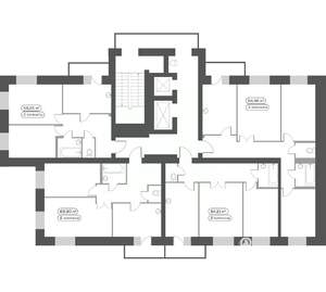 2-к квартира, вторичка, 67м2, 2/16 этаж