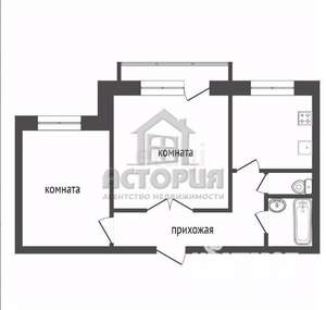 2-к квартира, вторичка, 54м2, 5/10 этаж