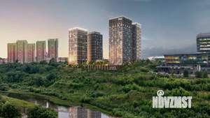 2-к квартира, строящийся дом, 57м2, 5/24 этаж
