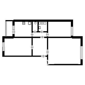 3-к квартира, вторичка, 76м2, 10/10 этаж