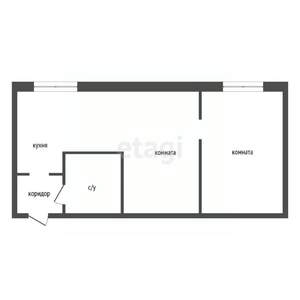 1-к квартира, вторичка, 32м2, 2/5 этаж