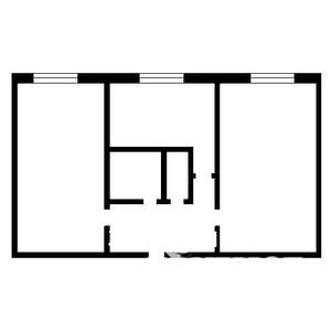 2-к квартира, вторичка, 47м2, 2/5 этаж