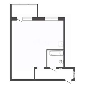 1-к квартира, вторичка, 32м2, 5/5 этаж