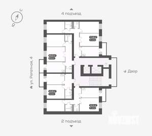 3-к квартира, вторичка, 78м2, 10/16 этаж