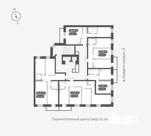 3-к квартира, вторичка, 81м2, 13/14 этаж