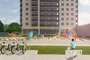 1-к квартира, строящийся дом, 50м2, 18/25 этаж