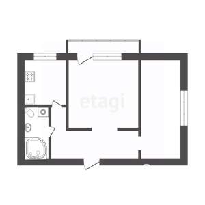 2-к квартира, вторичка, 53м2, 8/10 этаж