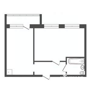 2-к квартира, вторичка, 52м2, 6/15 этаж