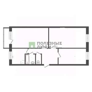 3-к квартира, вторичка, 63м2, 3/5 этаж