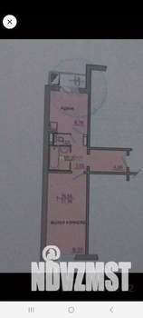 1-к квартира, вторичка, 37м2, 9/14 этаж