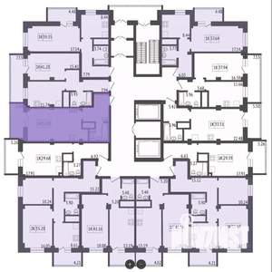 Студия квартира, строящийся дом, 34м2, 12/17 этаж