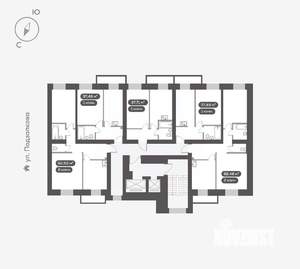 2-к квартира, вторичка, 62м2, 7/16 этаж