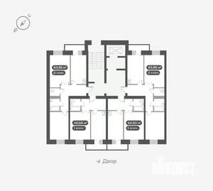 1-к квартира, вторичка, 41м2, 5/16 этаж