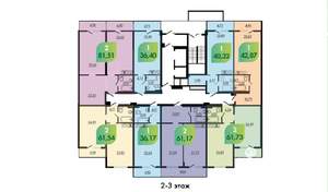 1-к квартира, вторичка, 36м2, 16/19 этаж