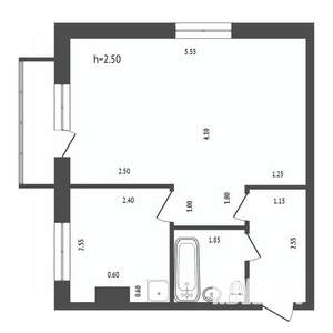 1-к квартира, вторичка, 31м2, 4/5 этаж