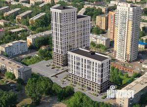 2-к квартира, строящийся дом, 71м2, 17/25 этаж