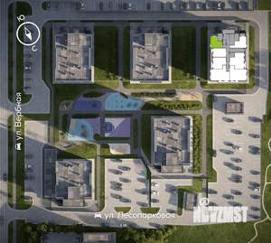 1-к квартира, вторичка, 42м2, 1/17 этаж