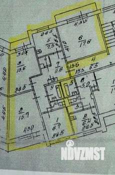 4-к квартира, вторичка, 81м2, 8/9 этаж