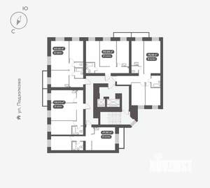 2-к квартира, вторичка, 56м2, 11/16 этаж