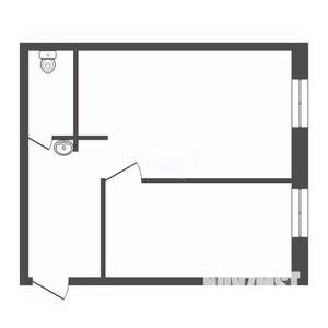 1-к квартира, вторичка, 23м2, 3/5 этаж