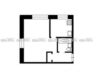 1-к квартира, вторичка, 32м2, 3/5 этаж