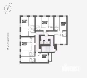 2-к квартира, вторичка, 58м2, 2/16 этаж