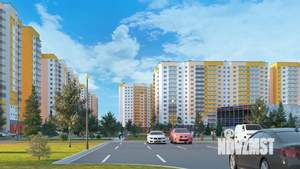 2-к квартира, строящийся дом, 64м2, 12/17 этаж