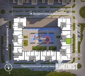 2-к квартира, вторичка, 60м2, 12/14 этаж