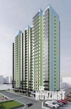 2-к квартира, строящийся дом, 39м2, 23/24 этаж