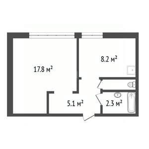 1-к квартира, вторичка, 35м2, 2/10 этаж