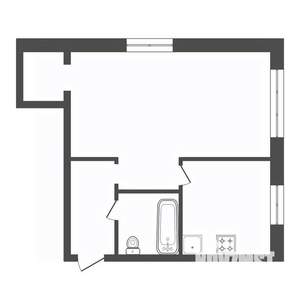 1-к квартира, вторичка, 31м2, 4/5 этаж