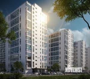 1-к квартира, строящийся дом, 49м2, 10/17 этаж