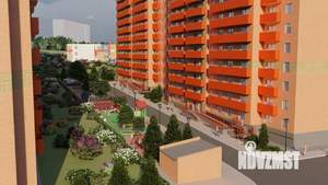 1-к квартира, строящийся дом, 40м2, 10/14 этаж