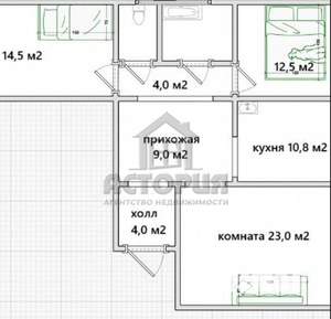 3-к квартира, вторичка, 88м2, 6/10 этаж