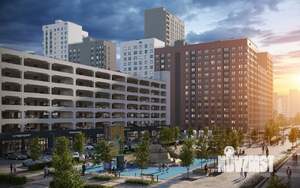 3-к квартира, вторичка, 56м2, 10/25 этаж