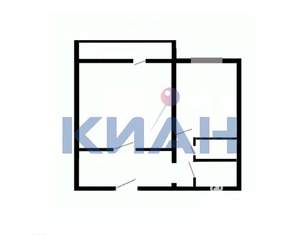 1-к квартира, вторичка, 40м2, 2/10 этаж