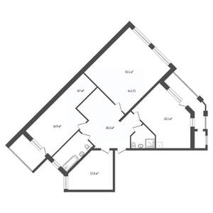 3-к квартира, вторичка, 119м2, 5/10 этаж