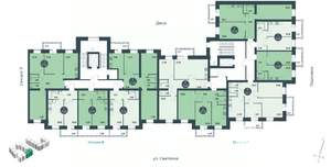 2-к квартира, сданный дом, 66м2, 3/9 этаж