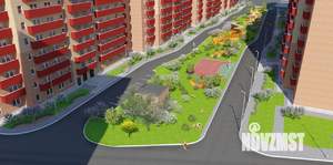 2-к квартира, строящийся дом, 64м2, 2/14 этаж