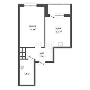1-к квартира, вторичка, 36м2, 18/23 этаж
