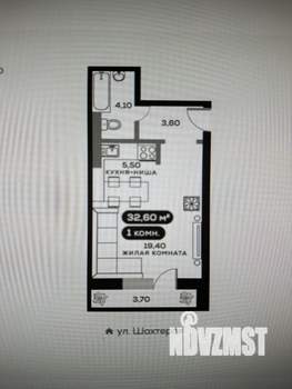 Студия квартира, вторичка, 33м2, 14/17 этаж